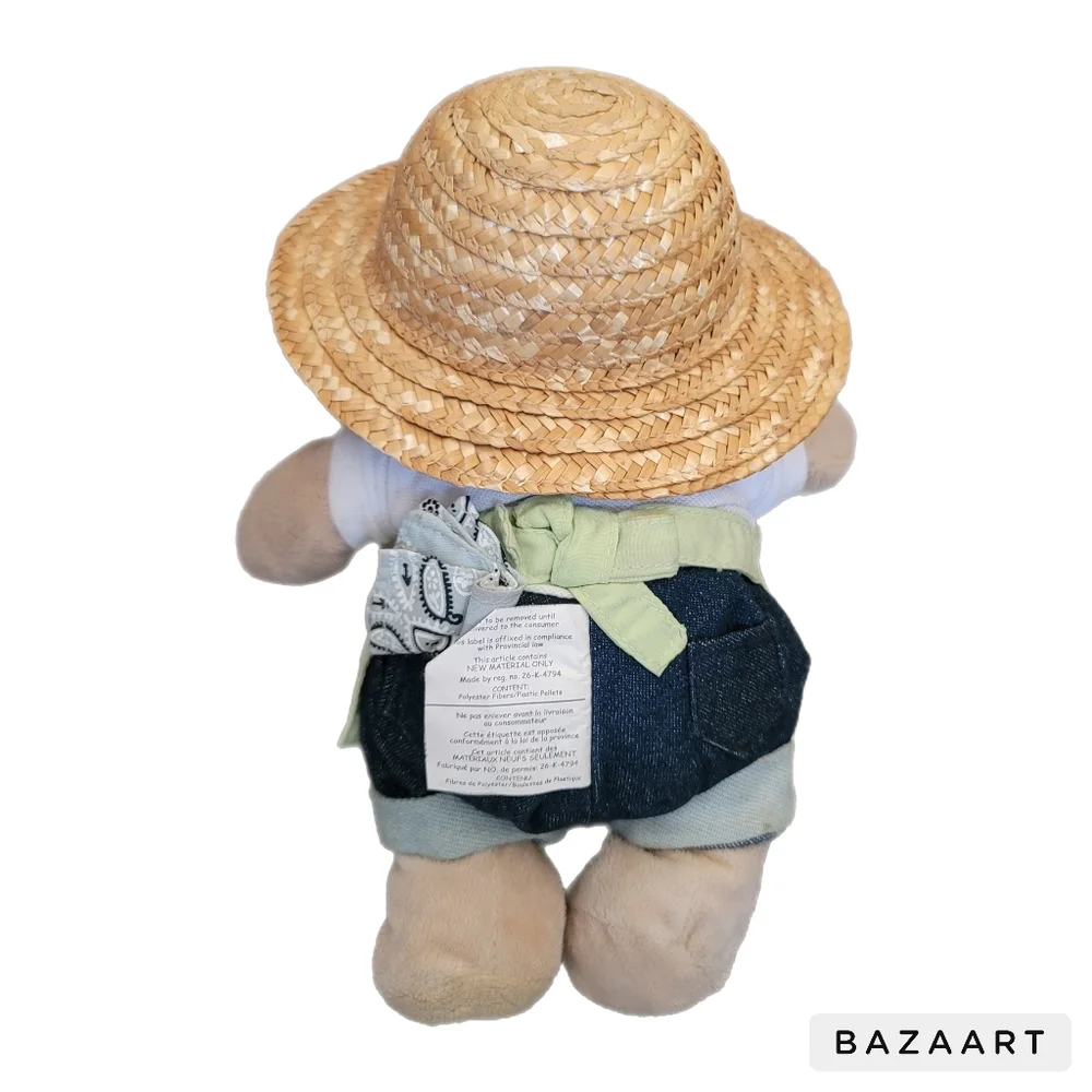 Starbucks Bearista Bear Plush 2006 The Spring Gardener Stuffed Animal Vintage - Picture 4 of 5